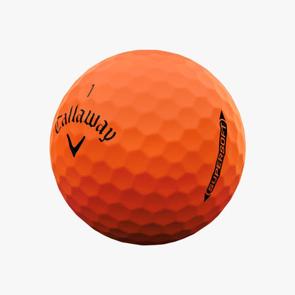 Callaway 2025 SuperSoft Orange Golf Balls - 1 Dozen