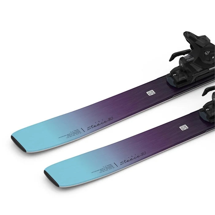 Salomon Women's Stance 80 Skis + M10 GW Bindings