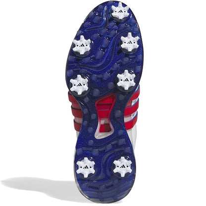 Adidas Men's Tour360 24 Boost Golf Shoes - White/Navy/Silver
