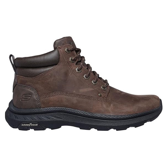 Skechers Mens Relaxed Fit: Pollard Lanser Boots - Cocoa - New