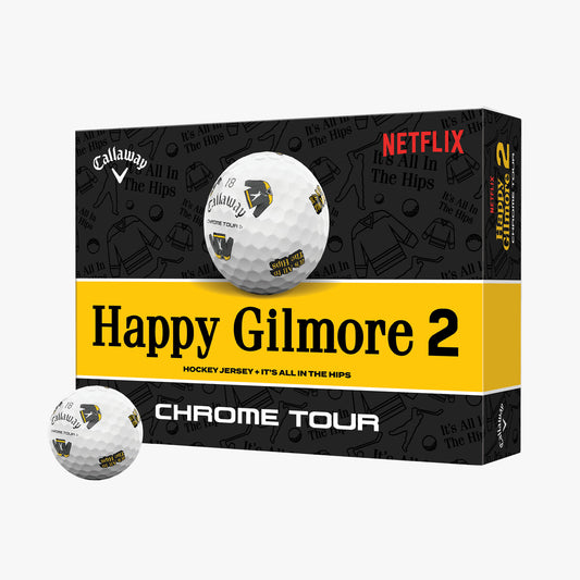 Callaway Chrome Tour Happy Gilmore 2 “It's All In The Hips” Golf Balls (1 Dozen)