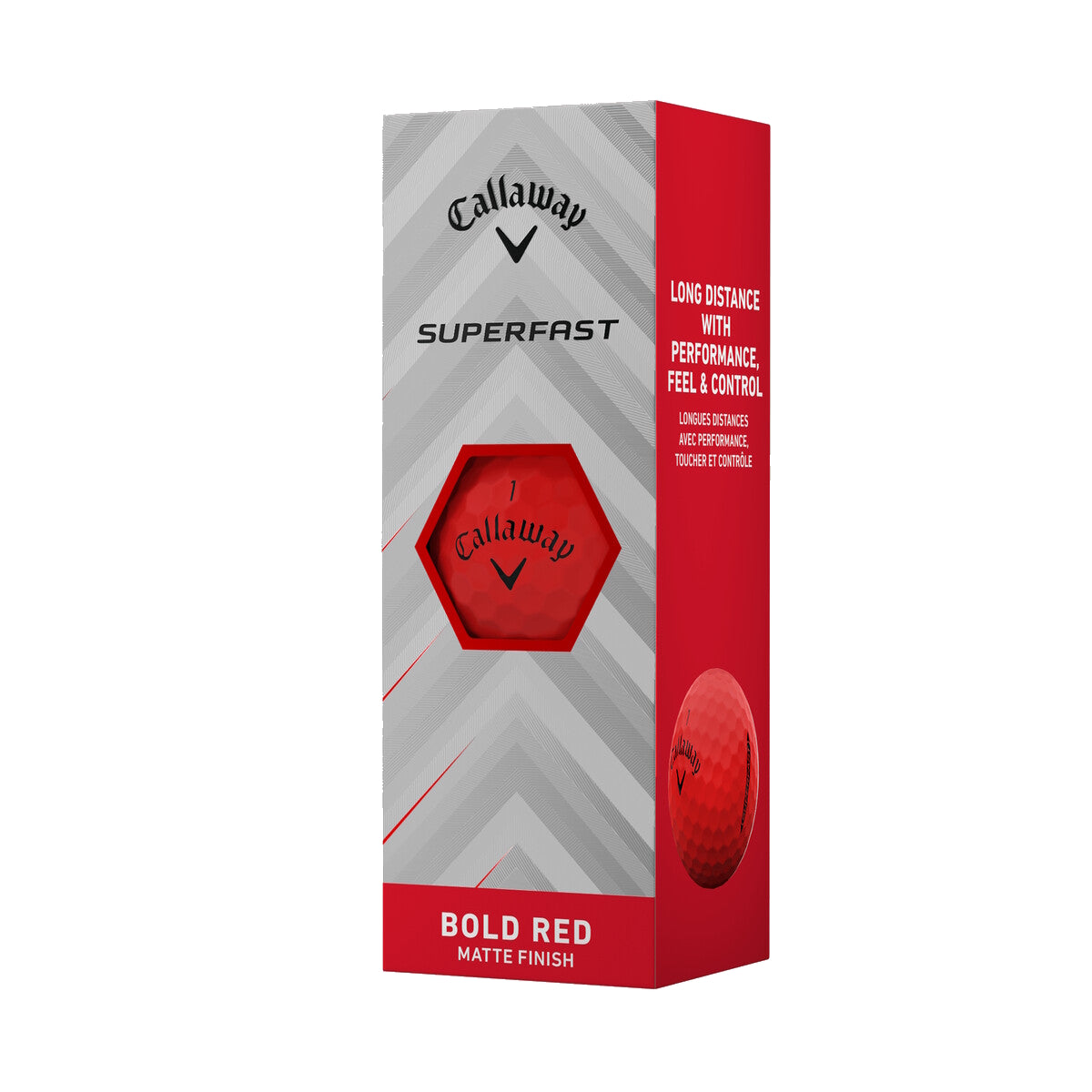 Callaway SuperFast Bold Red Golf Balls 2025 (15 Pack)