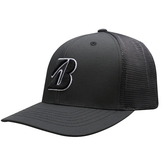 Bridgestone Men's Eco Mesh Full Color Snapback Golf Hat