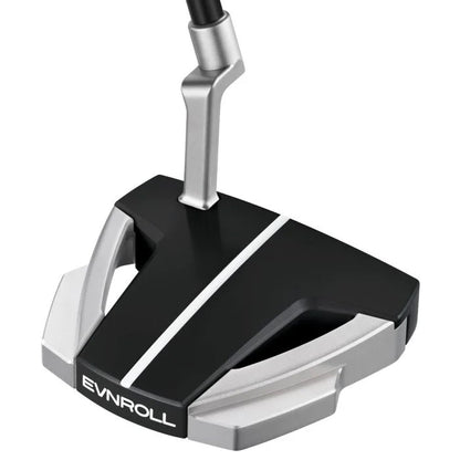 Evnroll EV12 Black Short Plumber High MOI Mallet Putter 35" Right Hand TourTac Grip