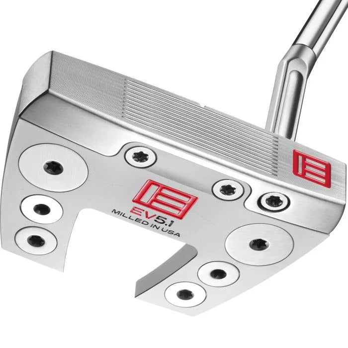 Evnroll EV5.1 Satin Short Slant Mallet Putter 35" Right Hand TourTac Grip - Right Hand