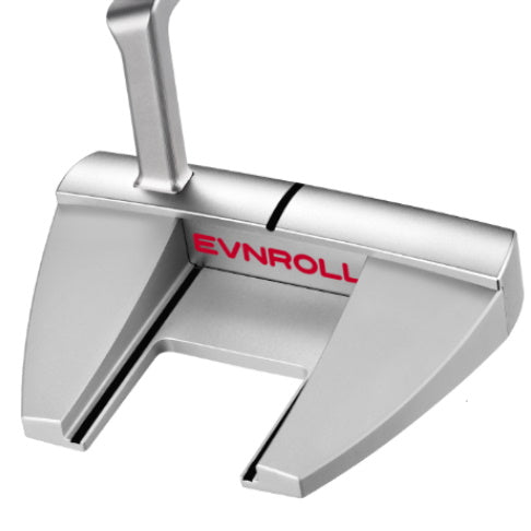 Evnroll EV5.2 Satin Short Plumber Mallet Putter 35" Right Hand TourTac Grip