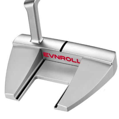 Evnroll EV5.2 Satin Short Plumber Mallet Putter 35" Right Hand TourTac Grip