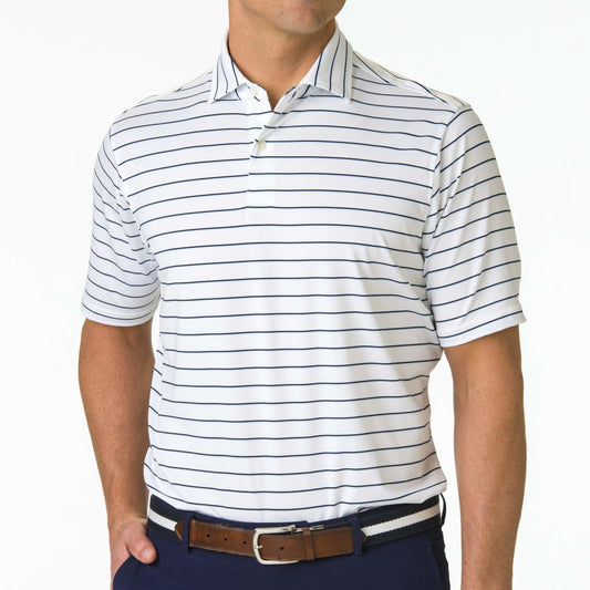 Fairway & Greene Faxon Stripe Polo