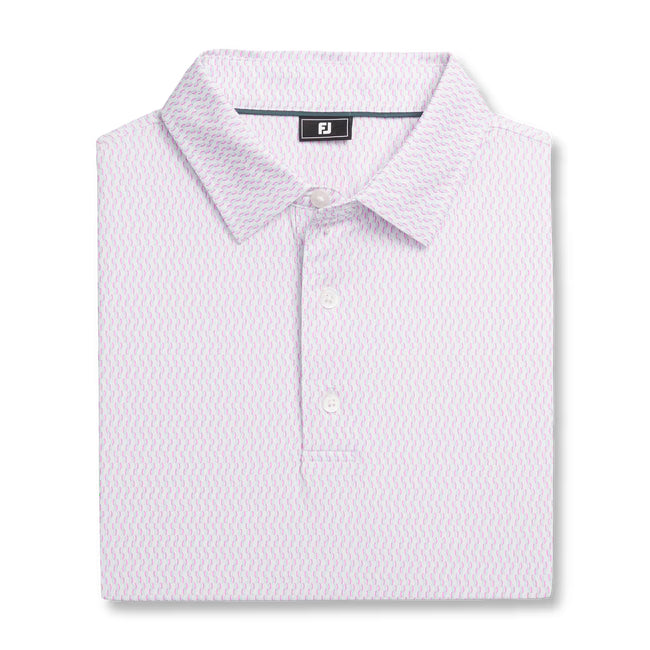 FootJoy Men's Wiggle Lisle Golf Polo