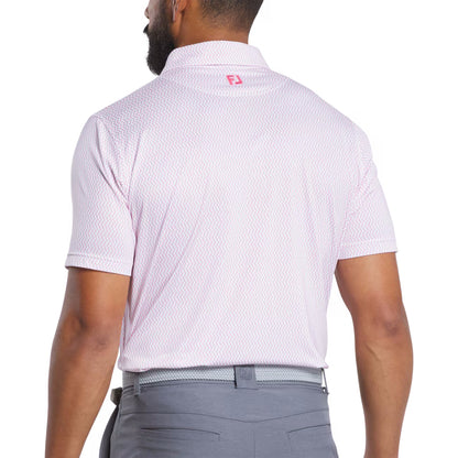 FootJoy Men's Wiggle Lisle Golf Polo