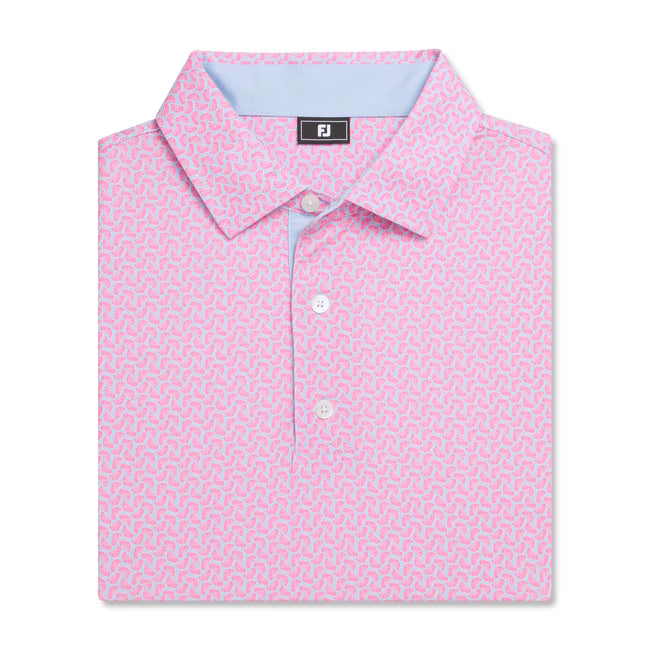 FootJoy Men's Citrus Lisle Golf Polo