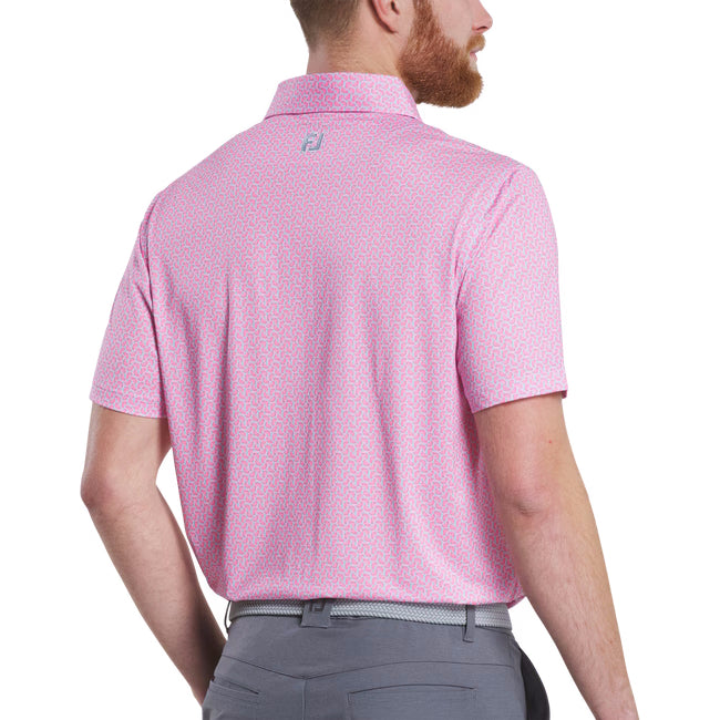 FootJoy Men's Citrus Lisle Golf Polo