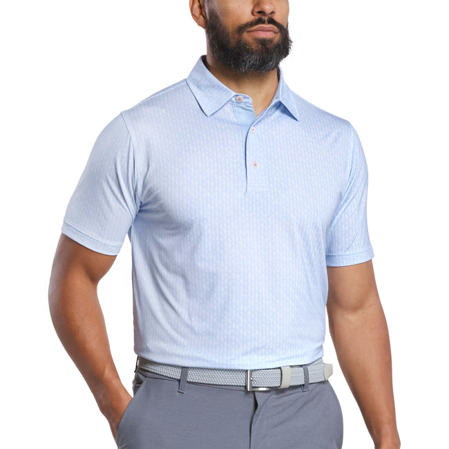 FootJoy Men's Figure Lisle Golf Polo
