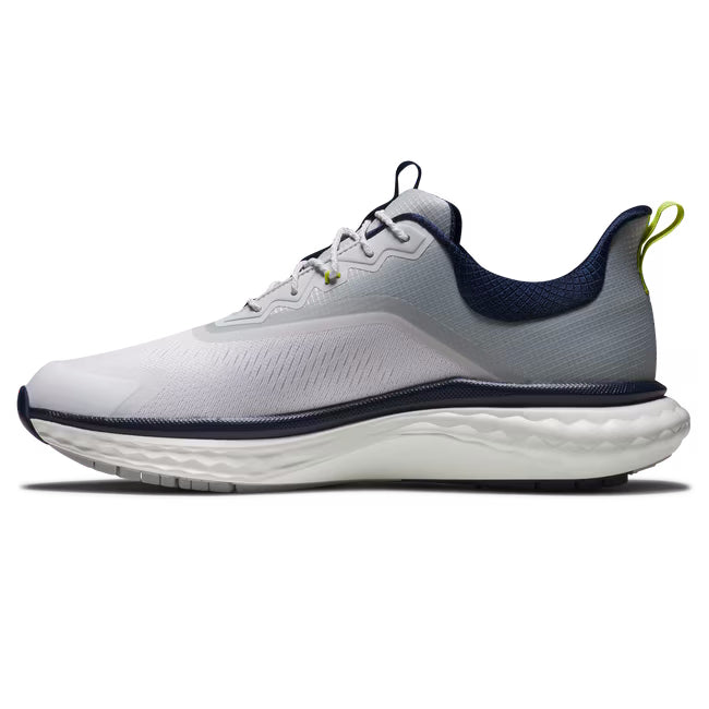 FootJoy Men's Quantum Golf Shoes - 56994 White/Grey/Blue