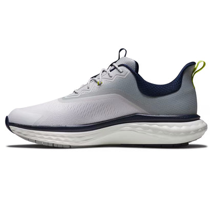 FootJoy Men's Quantum Golf Shoes - 56994 White/Grey/Blue