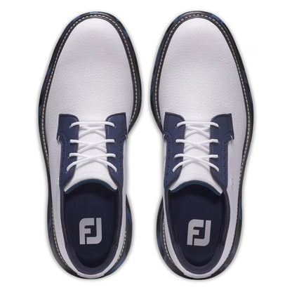 FootJoy Men's Traditions Golf Shoe - 57956 White/Navy Camo