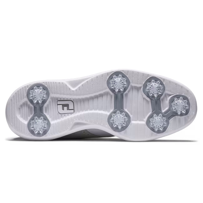 FootJoy Men's Traditions Golf Shoe - 57957 White/Grey/Tan