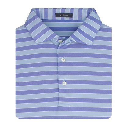 Turtleson Flynn Stripe Performance Polo