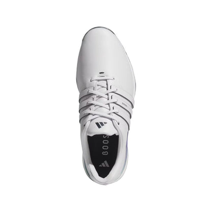 Adidas Men's Tour360 24 Golf Shoes - Grey/Ink/Cobalt Blue