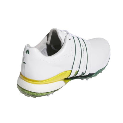 Adidas Men's Tour360 24 Golf Shoes - White/Green/Yellow