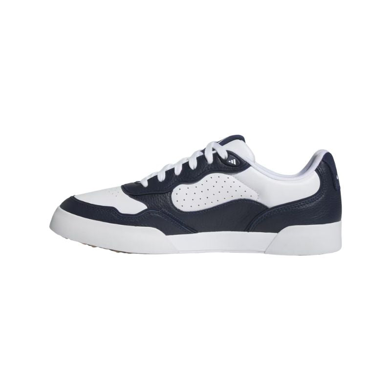 Adidas Men's Retrocross 25 Spikeless Golf Shoes - White/Collegiate Navy/Gum