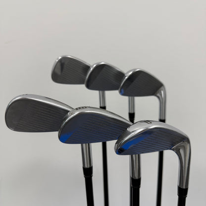 Wilson Dynapower Forged Iron Set 5-PW -1/2" Graphite Shaft Regular Flex Left Hand - Very Good