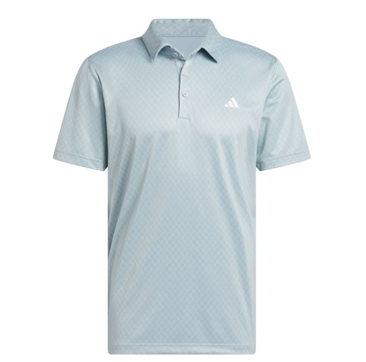 Adidas Men's Allover Print Polo Golf Shirt