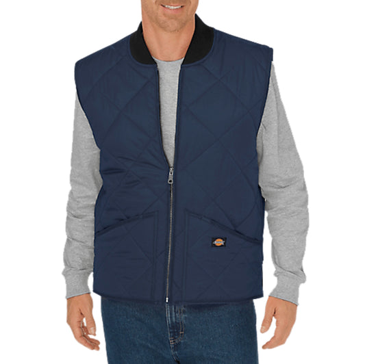 Dickies Men's Diamond Quilted Vest