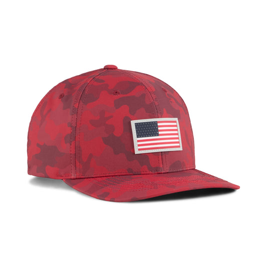 Puma Men's X Volition Camo 6 Panel Snapback Golf Hat