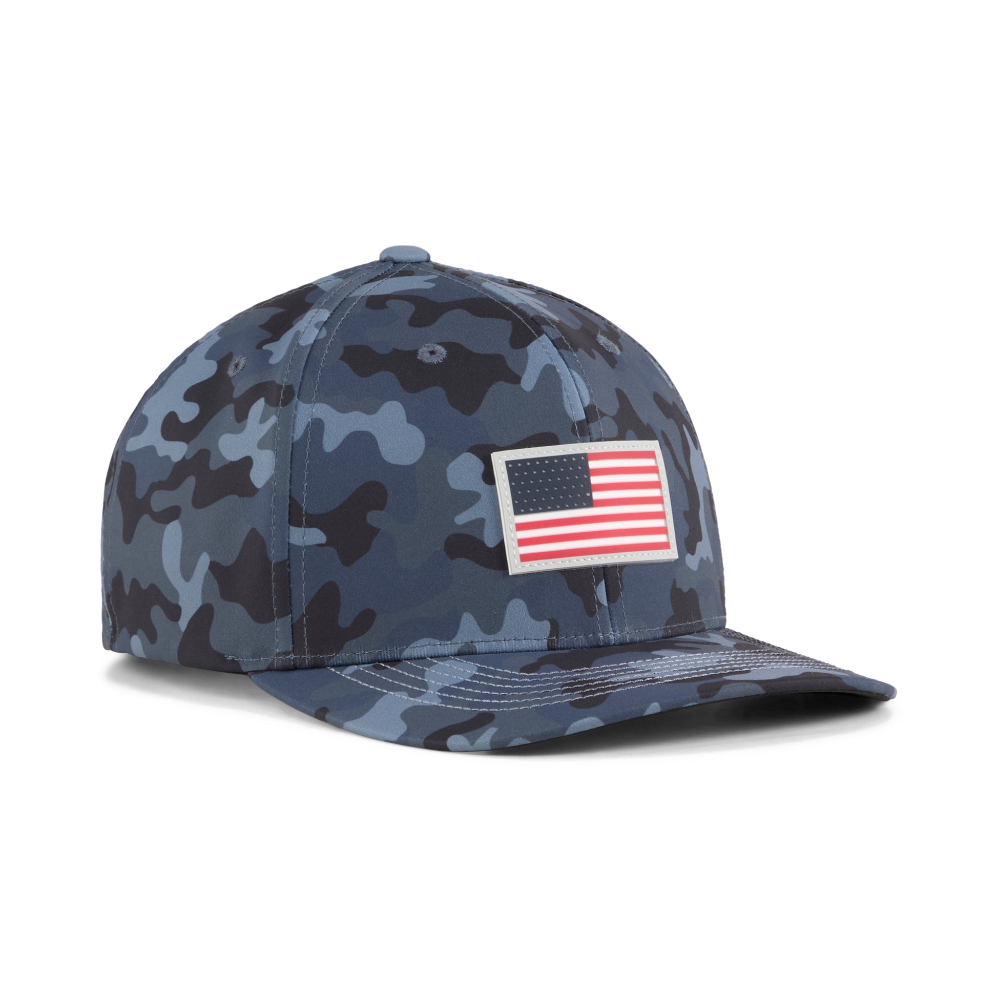Puma Men's X Volition Camo 6 Panel Snapback Golf Hat