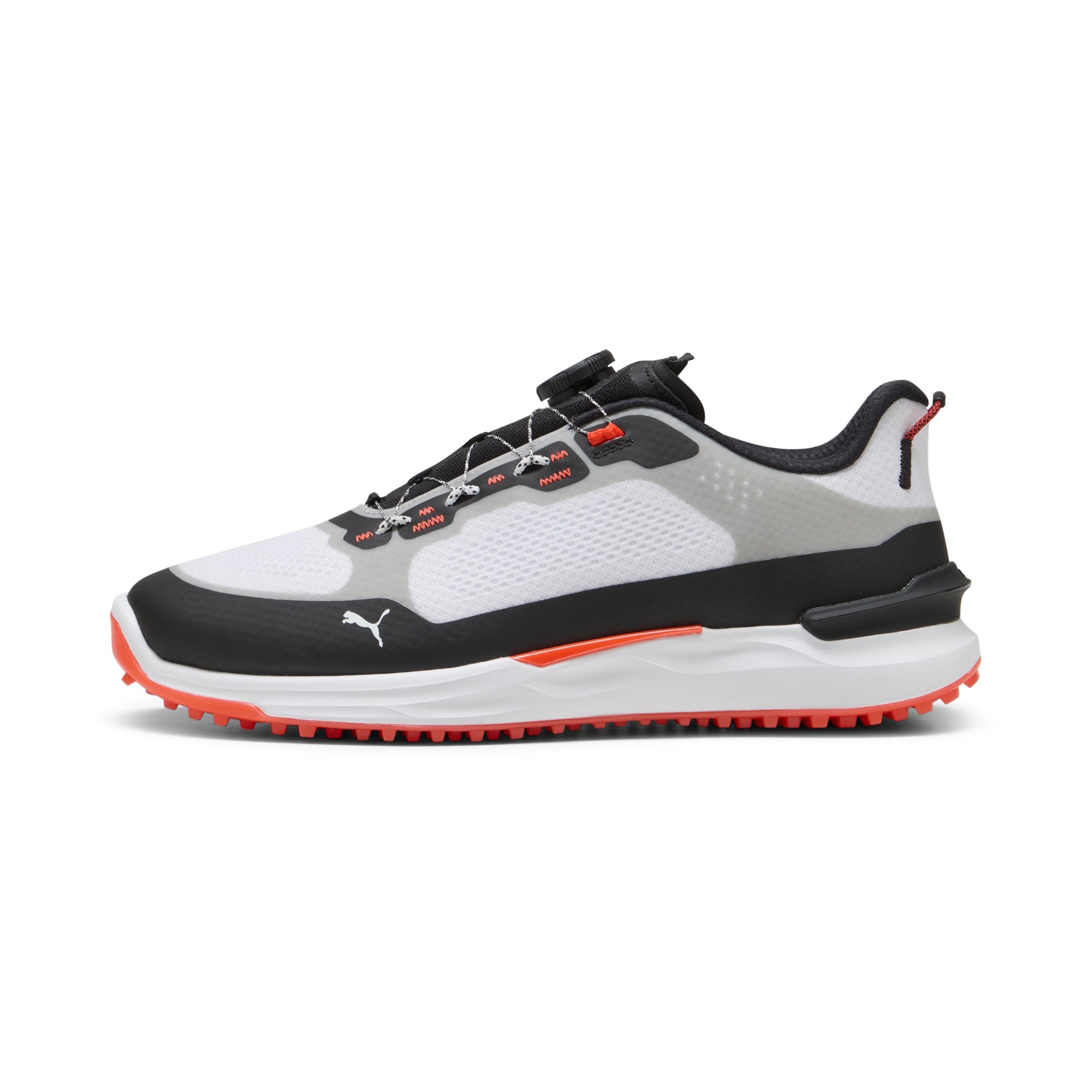 Puma Men's Ignite Elevate 2 Disc Spikeless Golf Shoes - Puma White/Puma Black
