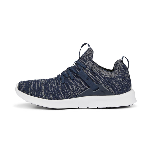 Puma Women's Laguna Fusion Knit Spikeless Golf Shoes - Navy Blazer/Grey