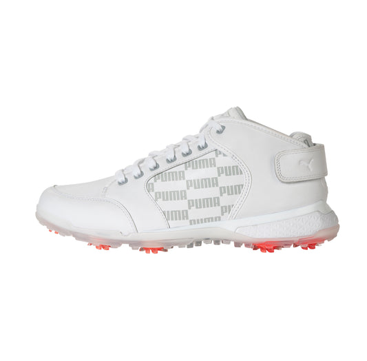 Puma Men's Proadapt Delta Mid Golf Shoes - White