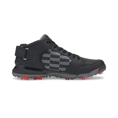 Puma Mens Proadapt Delta Mid Golf Shoes - Black/Quiet Shade