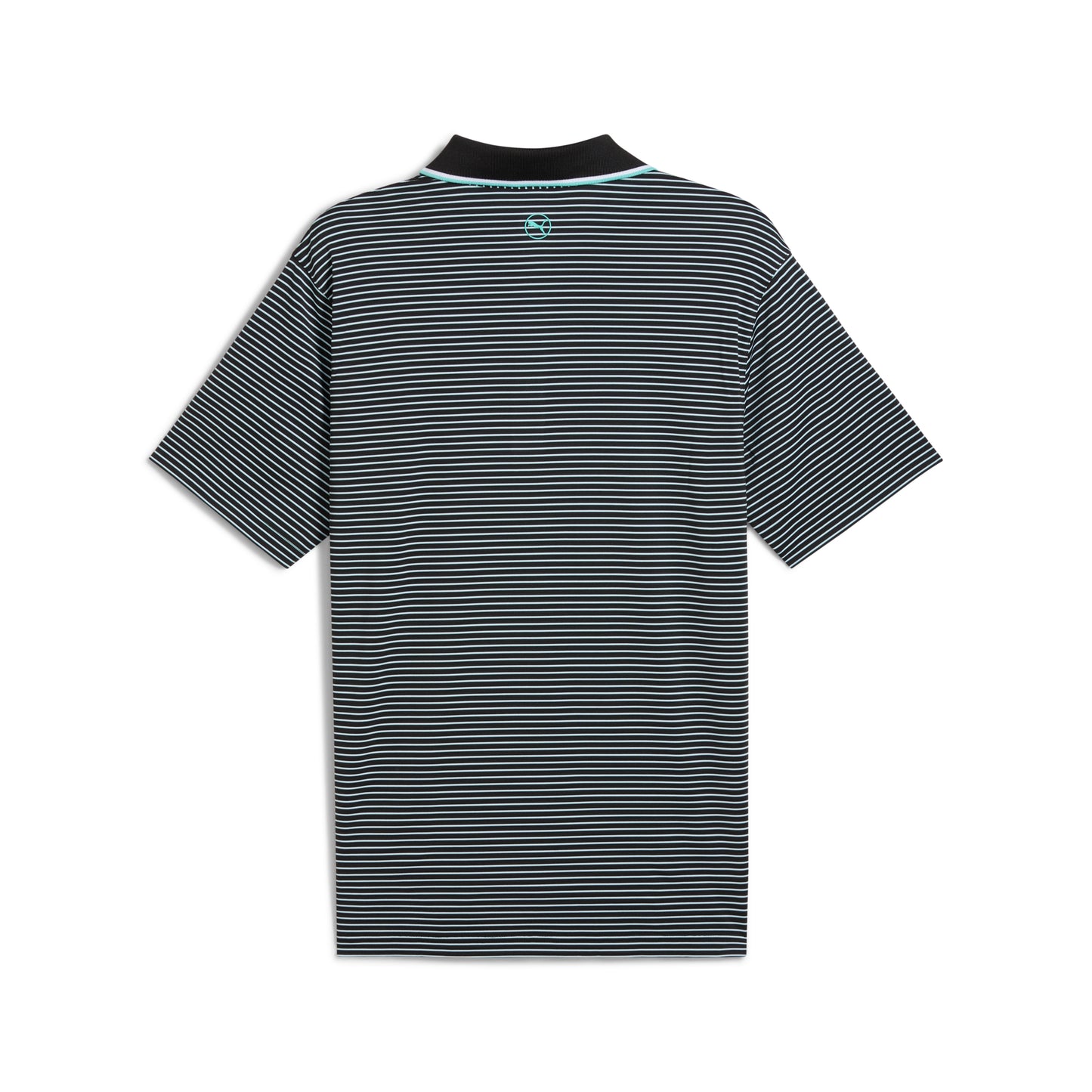 Puma Men's MATTR Elevated Stripe Polo Golf Shirt