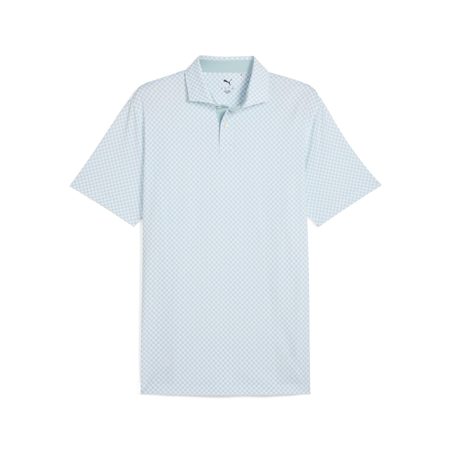 Puma Men's MATTR Micro Floral Polo Golf Shirt