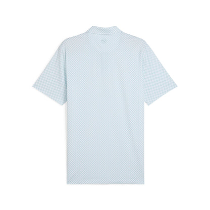 Puma Men's MATTR Micro Floral Polo Golf Shirt