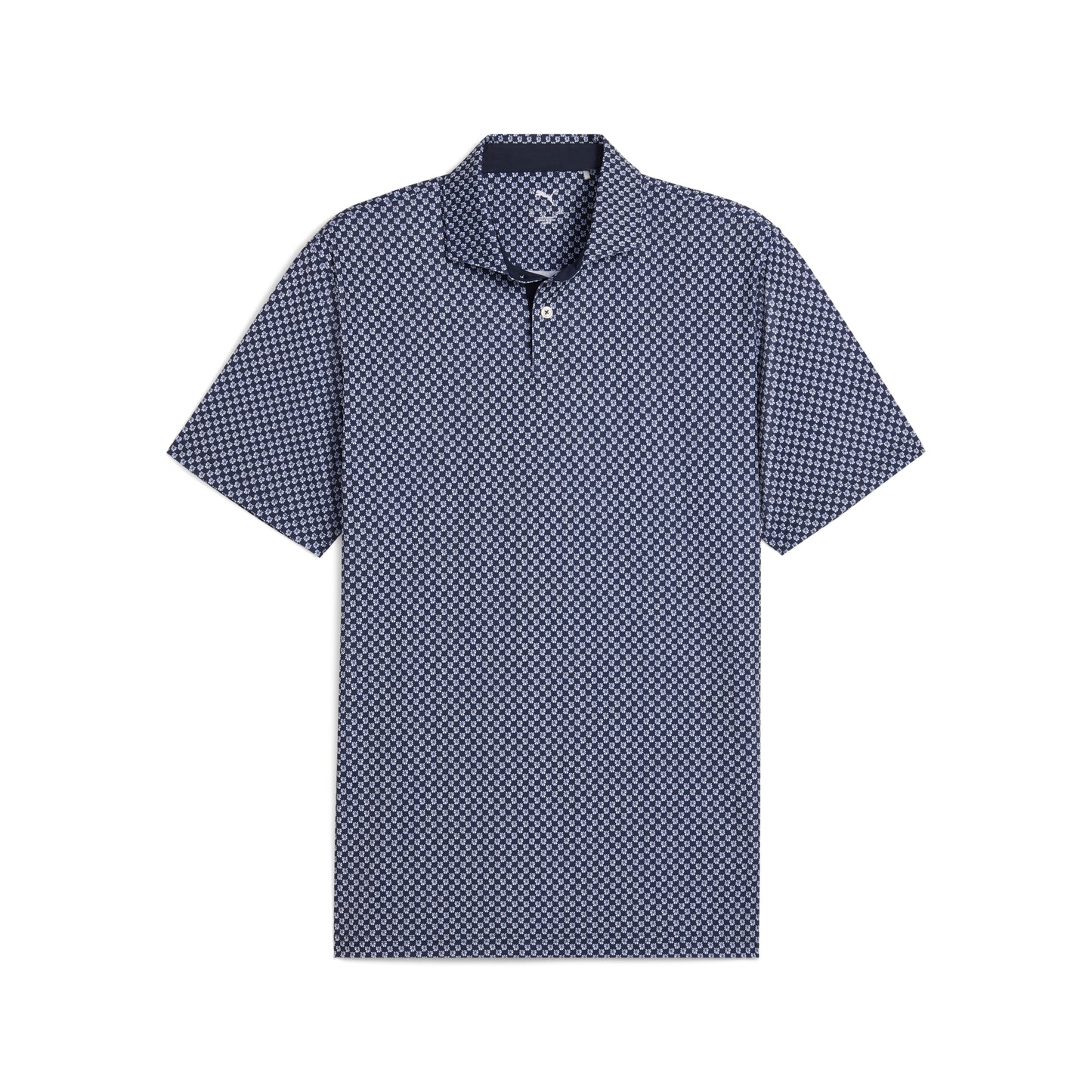 Puma Men's MATTR Micro Floral Polo Golf Shirt