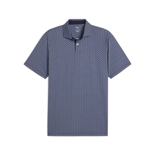 Puma Men's MATTR Micro Floral Polo Golf Shirt
