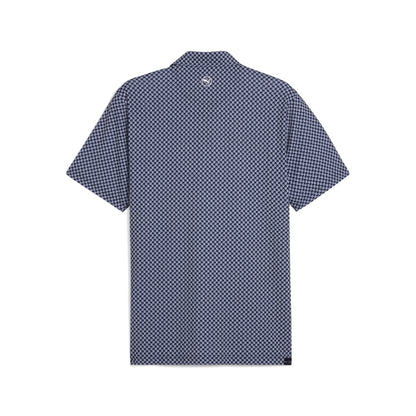 Puma Men's MATTR Micro Floral Polo Golf Shirt