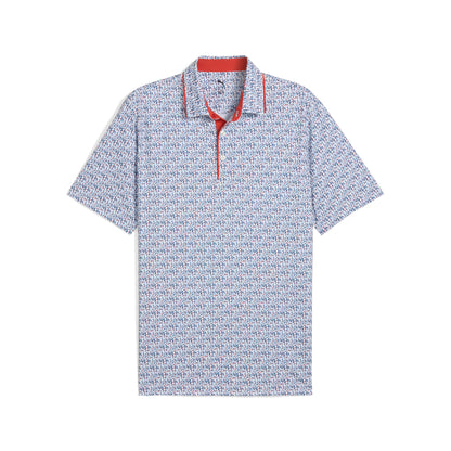 Puma Men's Cloudspun Branch Polo Golf Shirt