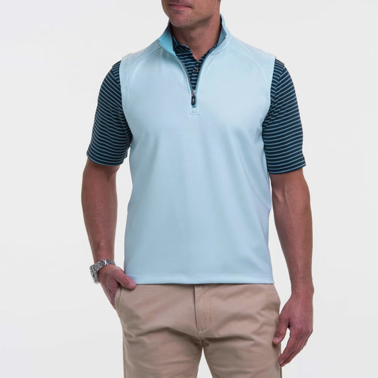 Fairway & Greene Micro Dot 1/4 Zip Vest