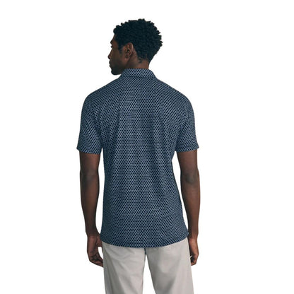 Faherty Men's Movement Short-Sleeve Pique Polo