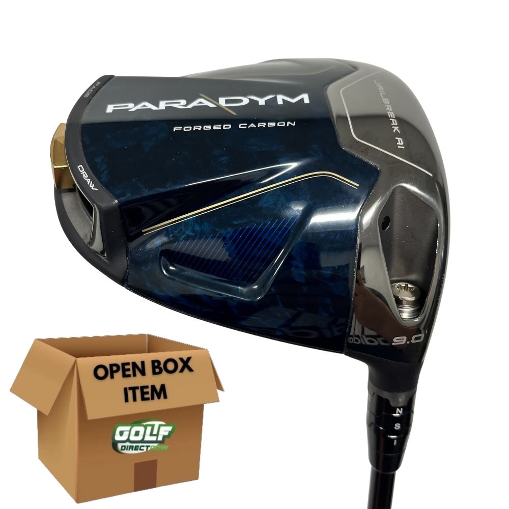 Callaway Paradym Driver 9* HZRDUS Black 60 Stiff Right Hand - SHOP WORN