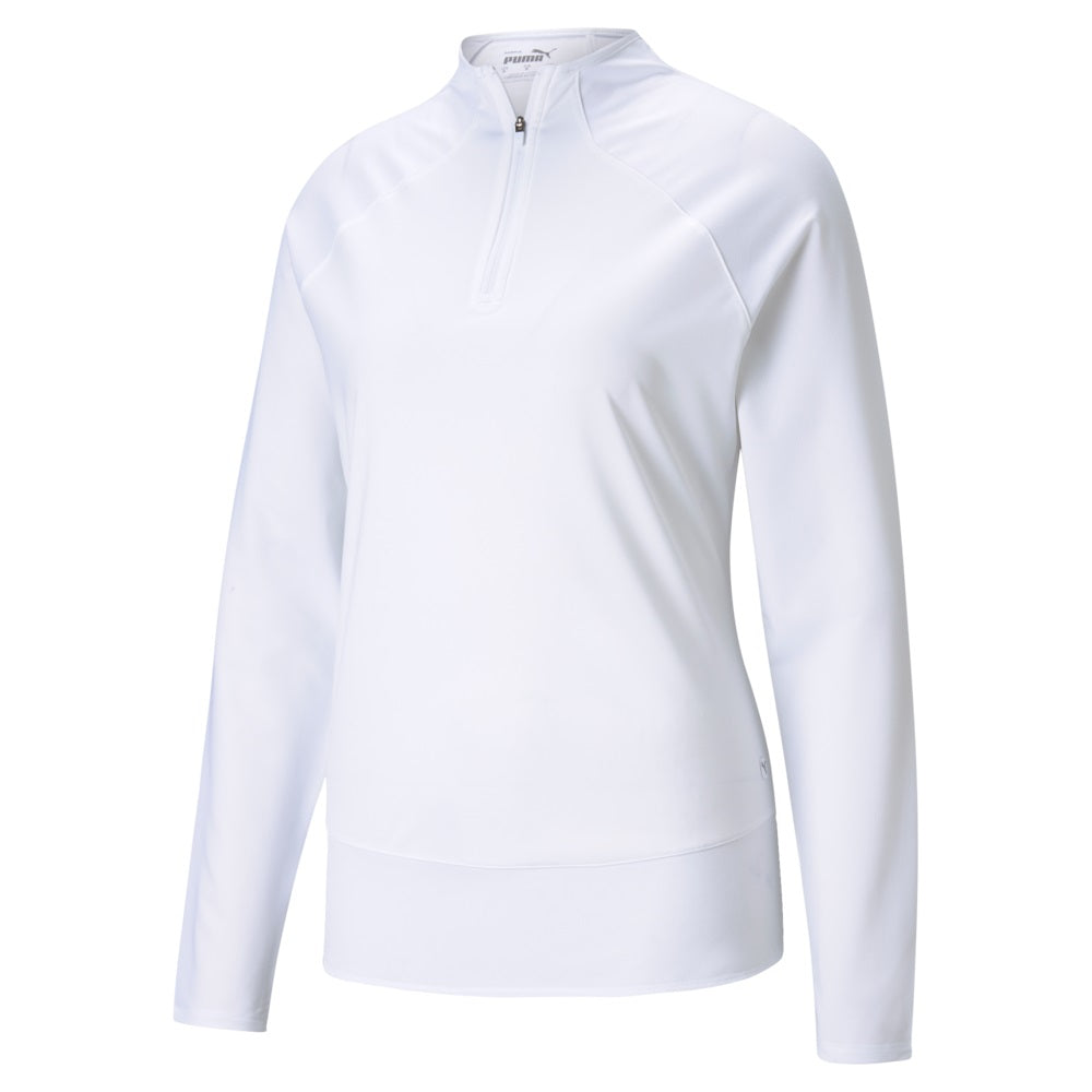 Puma Womens Mesh Golf 1/4 Zip (On-Sale)