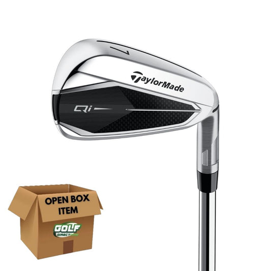 TaylorMade Qi Iron Set 4-PW Steel Shaft Stiff Flex Right Hand - Shop Worn
