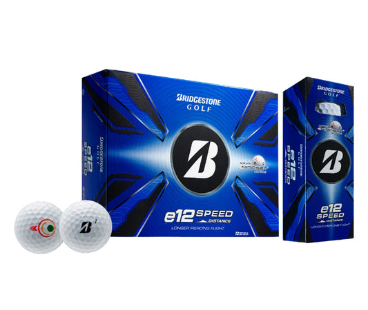 Bridgestone 2025 e12 Speed Golf Balls White - 1 Dozen
