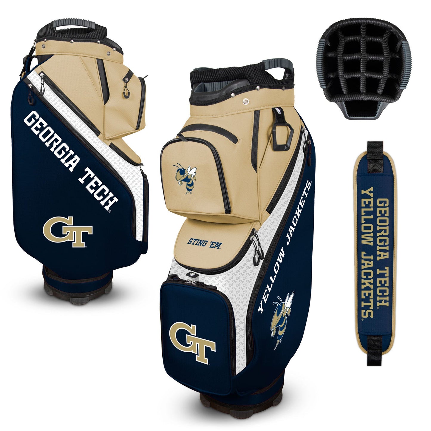 Team Effort 2025 NCAA The Clubhouse Cooler Cart Bag