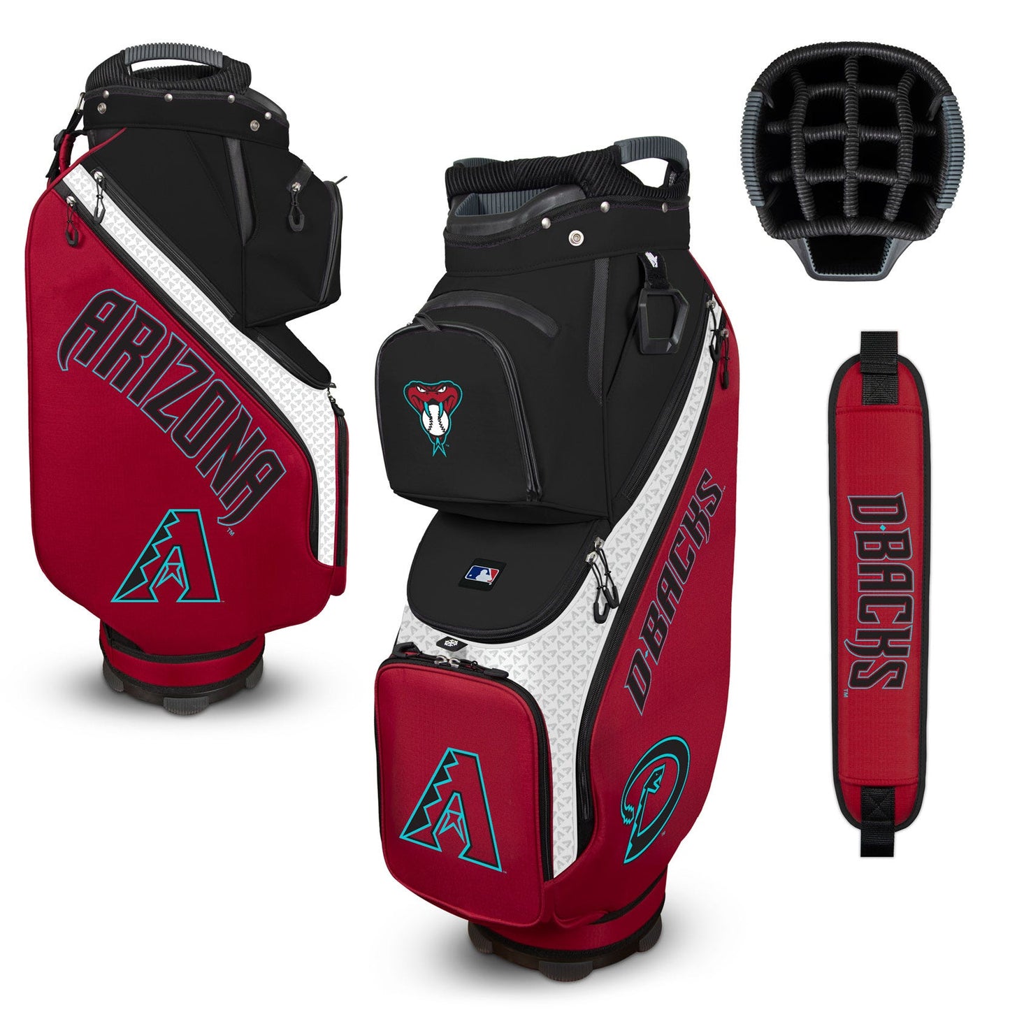 Team Effort 2025 MLB The Clubhouse Cooler Cart Bag