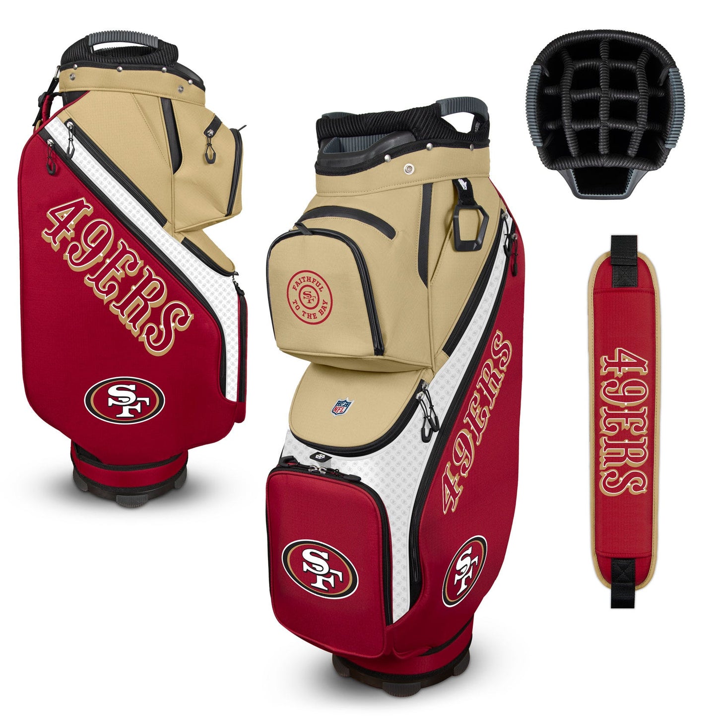 Team Effort 2025 NFL The Clubhouse Cooler Cart Bag